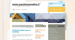 Desktop Screenshot of paulosaavedra.cl